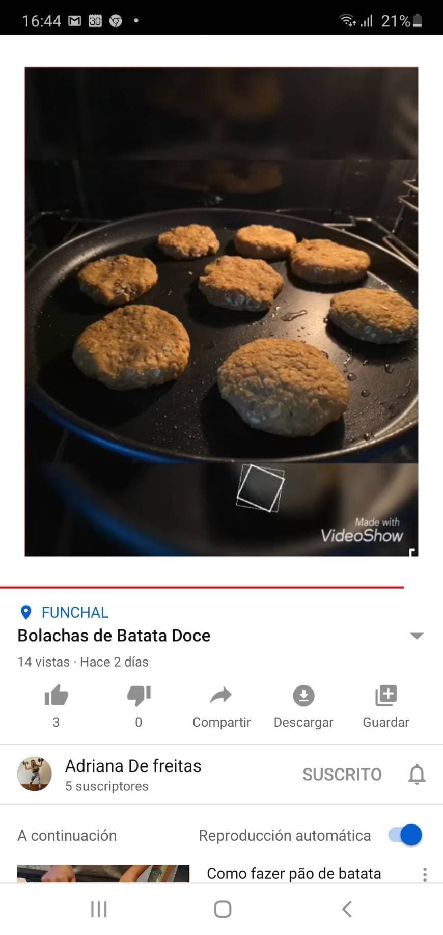 Fashion Galletas saludables "batata"