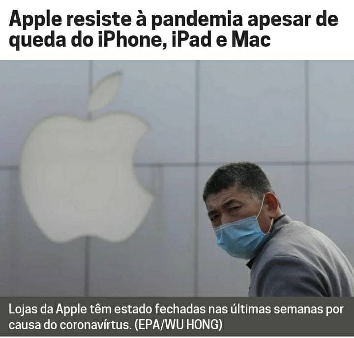 Fashion Apple resiste à pandemia com lucros!