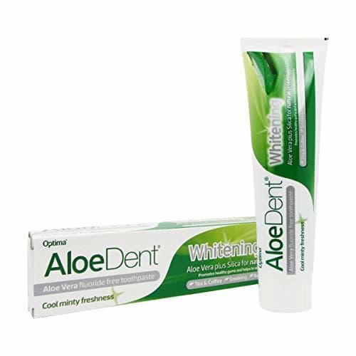 Product Aloedent - Pasta de dientes blanqueadora de aloe vera libre de flúor