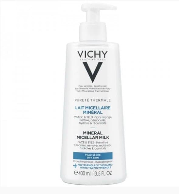 Product Vichy Pureté Thermale Leite Micelar Mineral Pele Seca