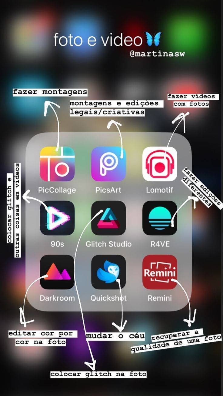 App Apps para edições de fotos 📸