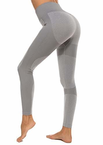 Product FITTOO Leggings Sin Costuras Mujer Pantalon Deportivo Alta Cintura Yoga Elásticos Fitness