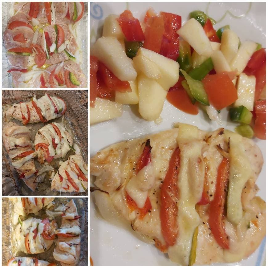 Moda 
Bifes com tomate e pimentos