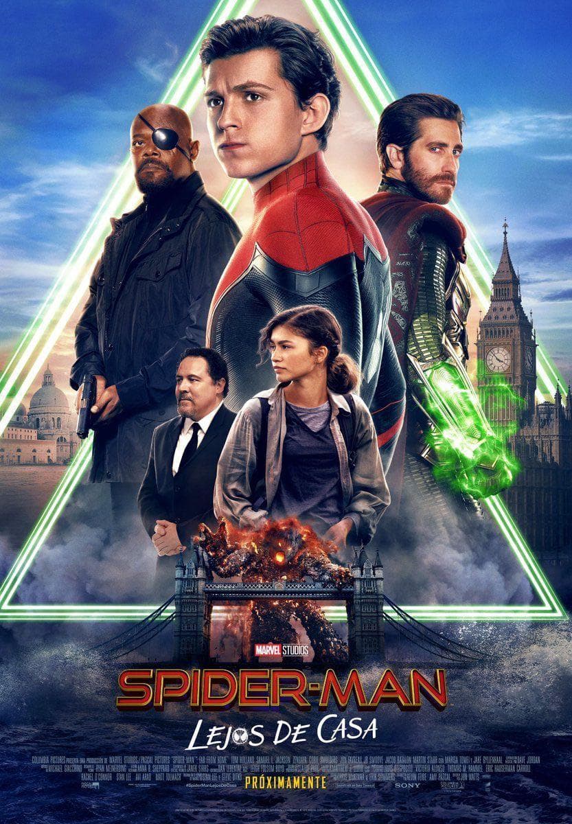 Película Spider-man: Lejos de casa