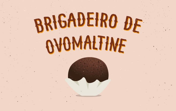 Fashion Brigadeiro de ovomaltine 