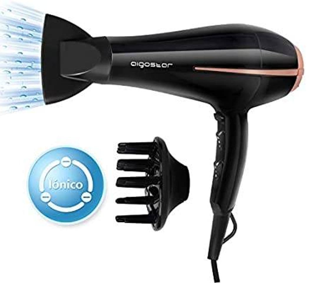 Producto AIGOSTAR Fighter 32JVT Secador De Pelo Profesional Iónico