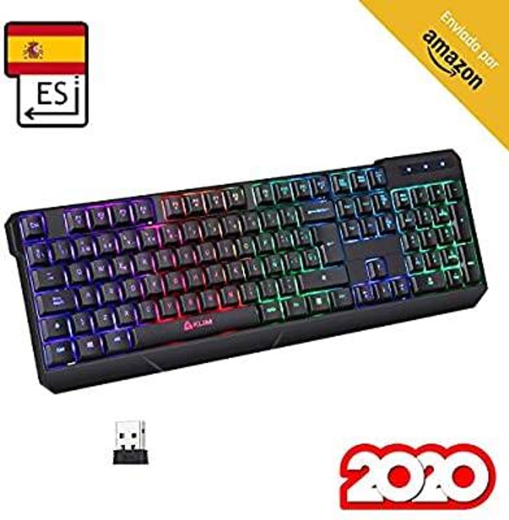 Producto Teclado Gaming Inalambrico Español