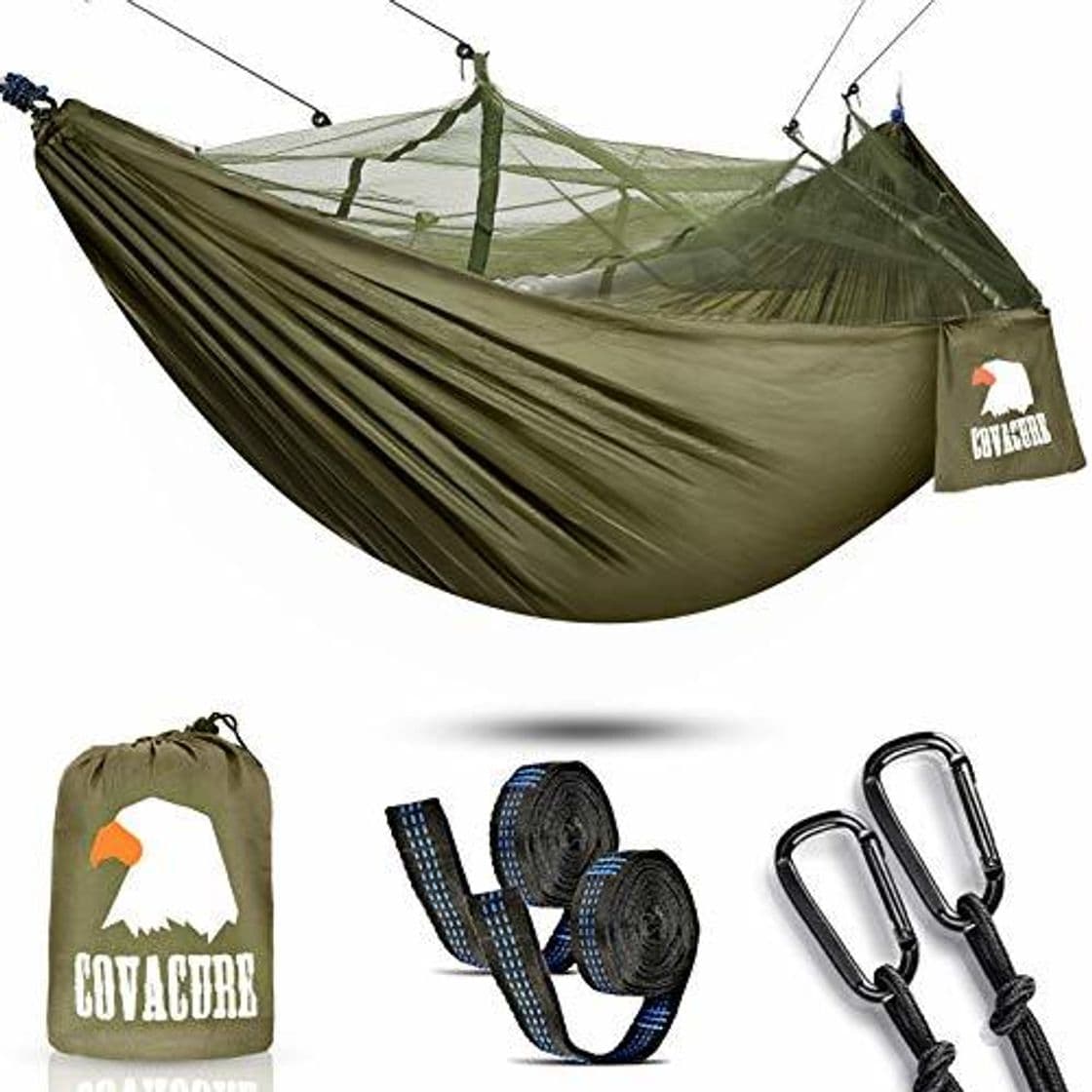 Fitness COVACURE Camping Hamaca con Mosquitero