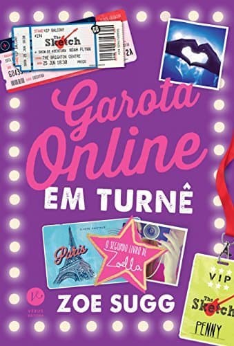 Libro Garota online em turnê