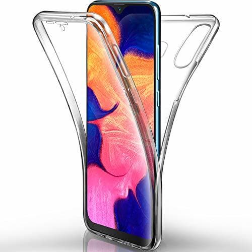 Product AROYI Funda Samsung Galaxy A10 Transparente，Silicona Doble Cara Carcasa 360°Full Body Protección，Anti-Arañazos