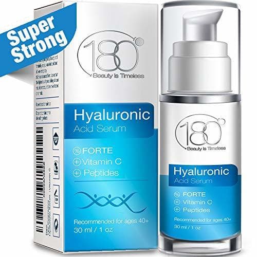 Beauty Serum de ácido hialurónico Forte & Vitamina C de 180 Cosmetics. No necesita jeringuillas serum