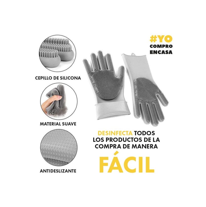 Producto Guantes silicona para desinfectar