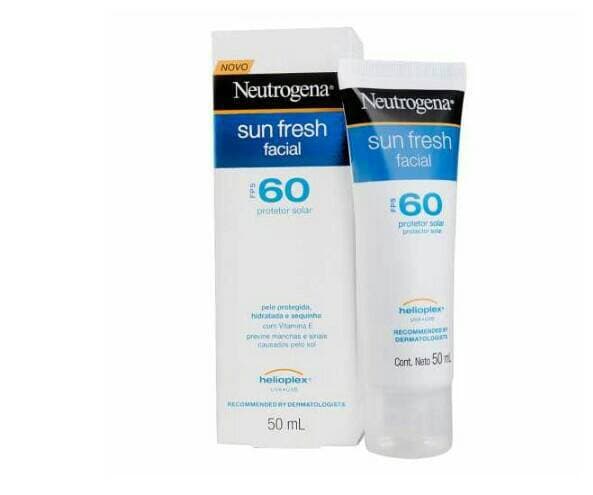 Fashion Protetor Solar Facial Neutrogena Sun Fresh FPS60 