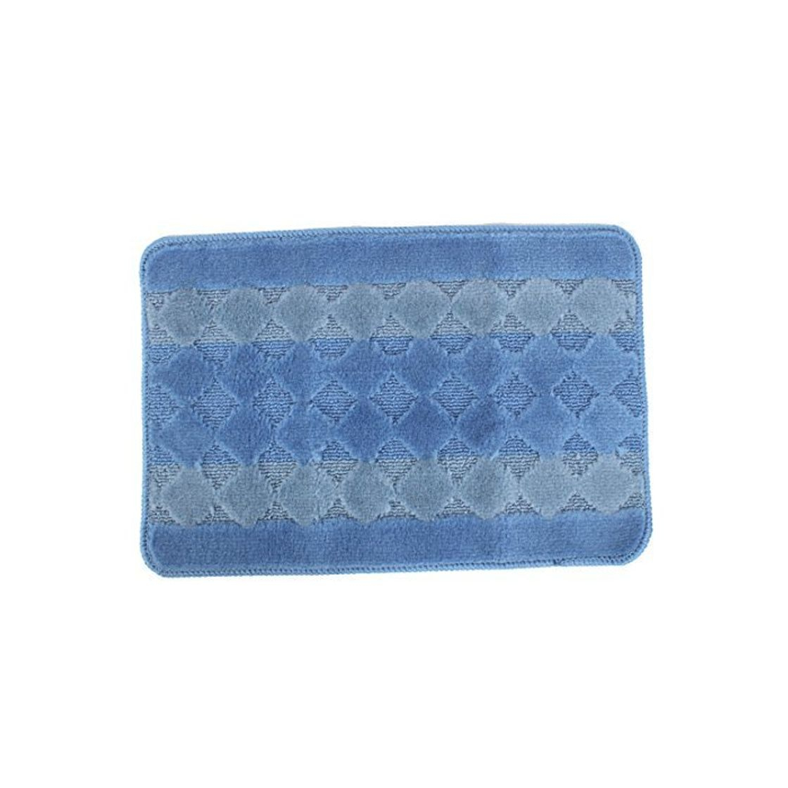 Product DealMux Baño Comedor Área antideslizante Alfombra Alfombra de 58cm x 38cm Azul