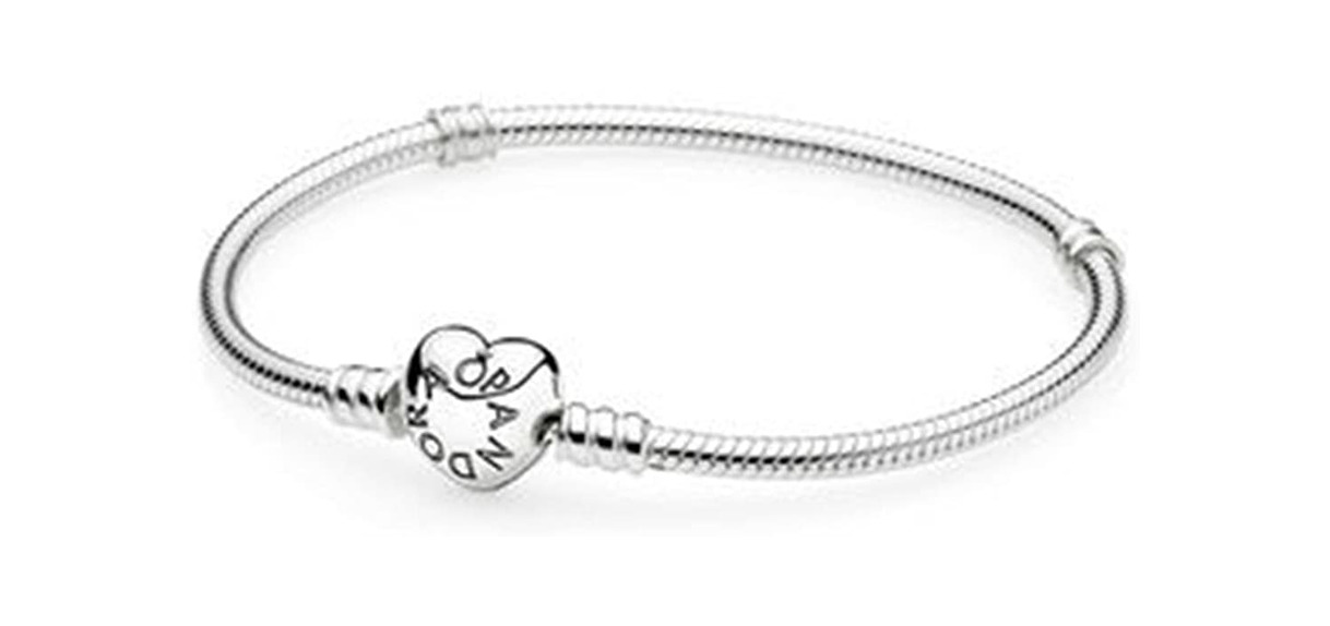 Moda Pandora Moments - Pulsera de Mujer de Plata de Ley