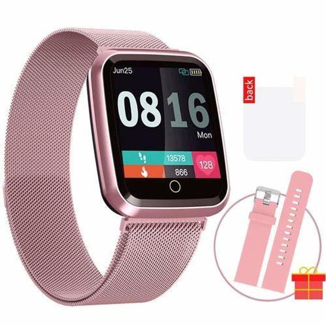 Producto terferein Reloj Inteligente A Prueba De Agua Hombres Mujeres Fitness Pulsera Monitoreo