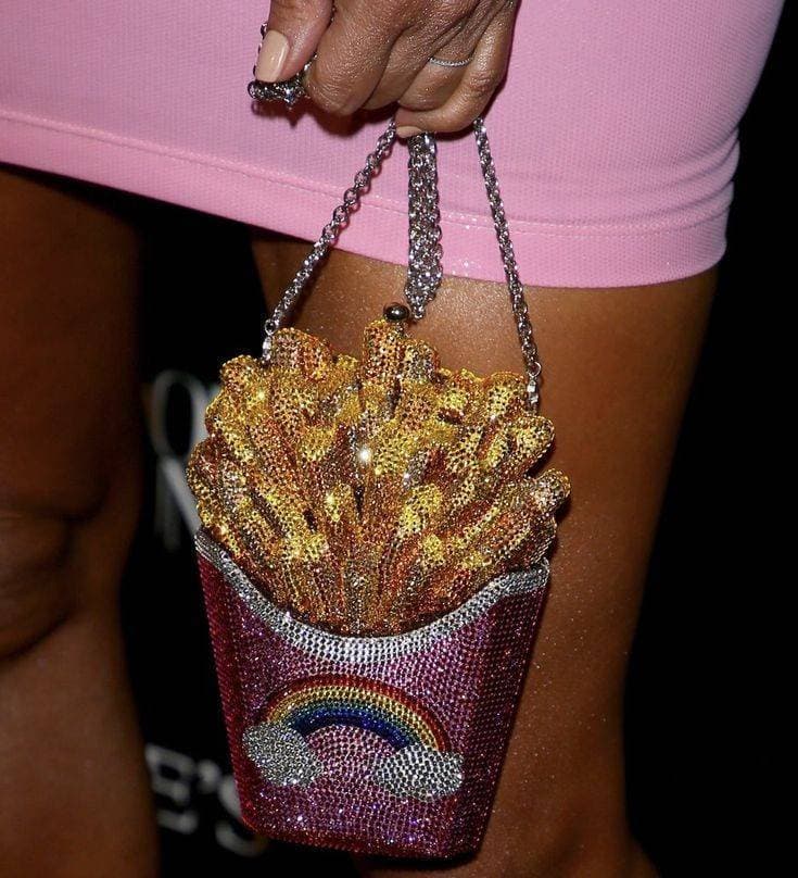 Moda Bolsa em forma de batata frita 🍟