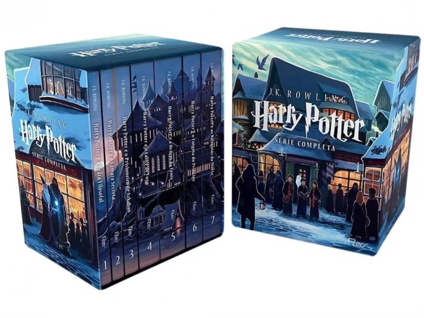 Book Box Harry Potter em capa dura ❤️