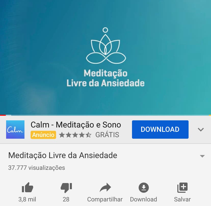 Moda Meditação Livre da Ansiedade - YouTube