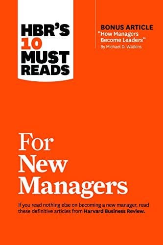 Libro HBR's 10 Must Reads for New Managers