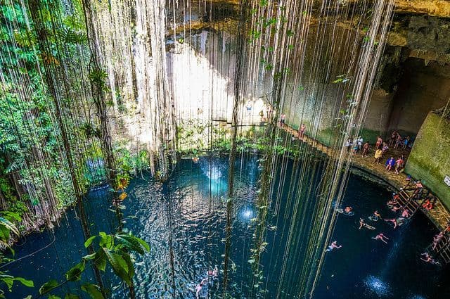 Moda Cenotes da Península de Yucatán - México 