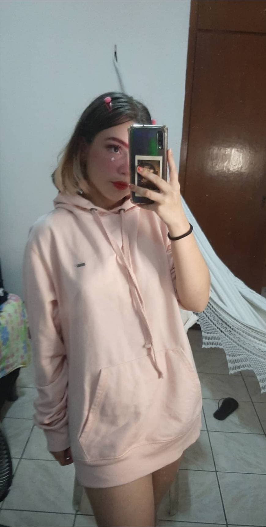 Moda Moletom lindo, rosa e macio, ou seja, perfeito❤