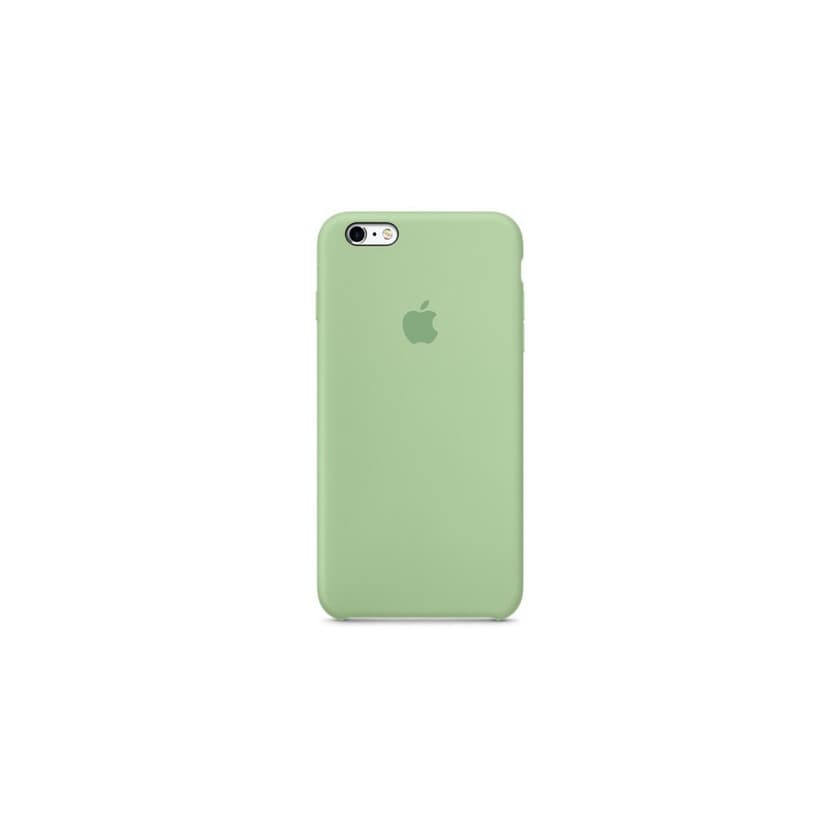 Electrónica Desconocido Funda para iPhone 6 / 6s, Silicona Amarillo Pastel Logo Apple,