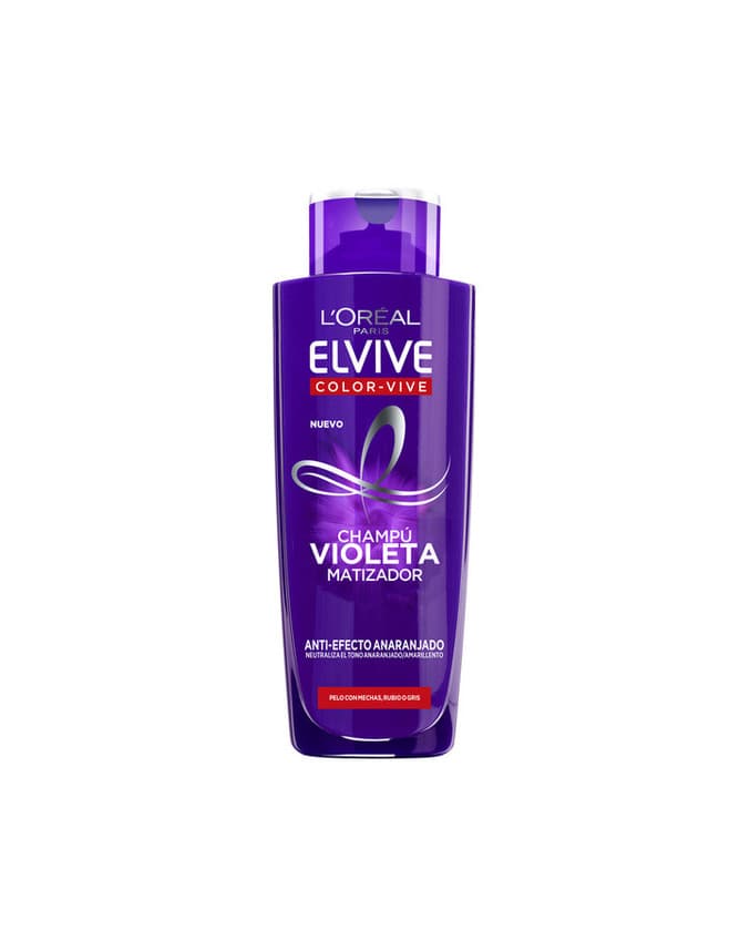 Belleza L'Oréal Paris Elvive Color Vive Champú Violeta Matizador para el Pelo con