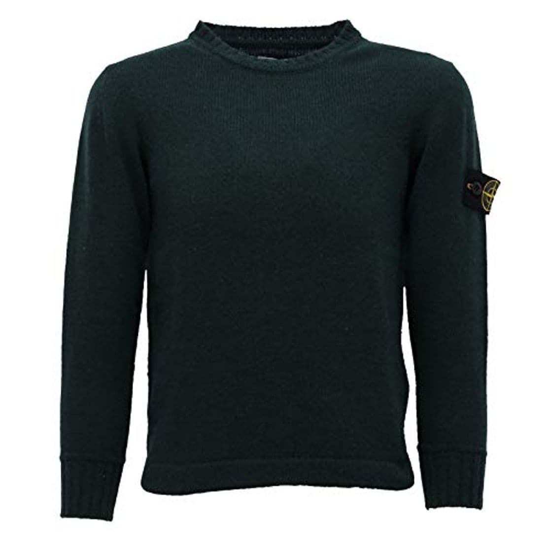 Product Stone Island 2382AB Maglione Bimbo Boy Junior Wool/Cashmere Green Sweater [8 Years]