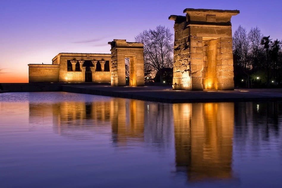 Lugar Templo de Debod