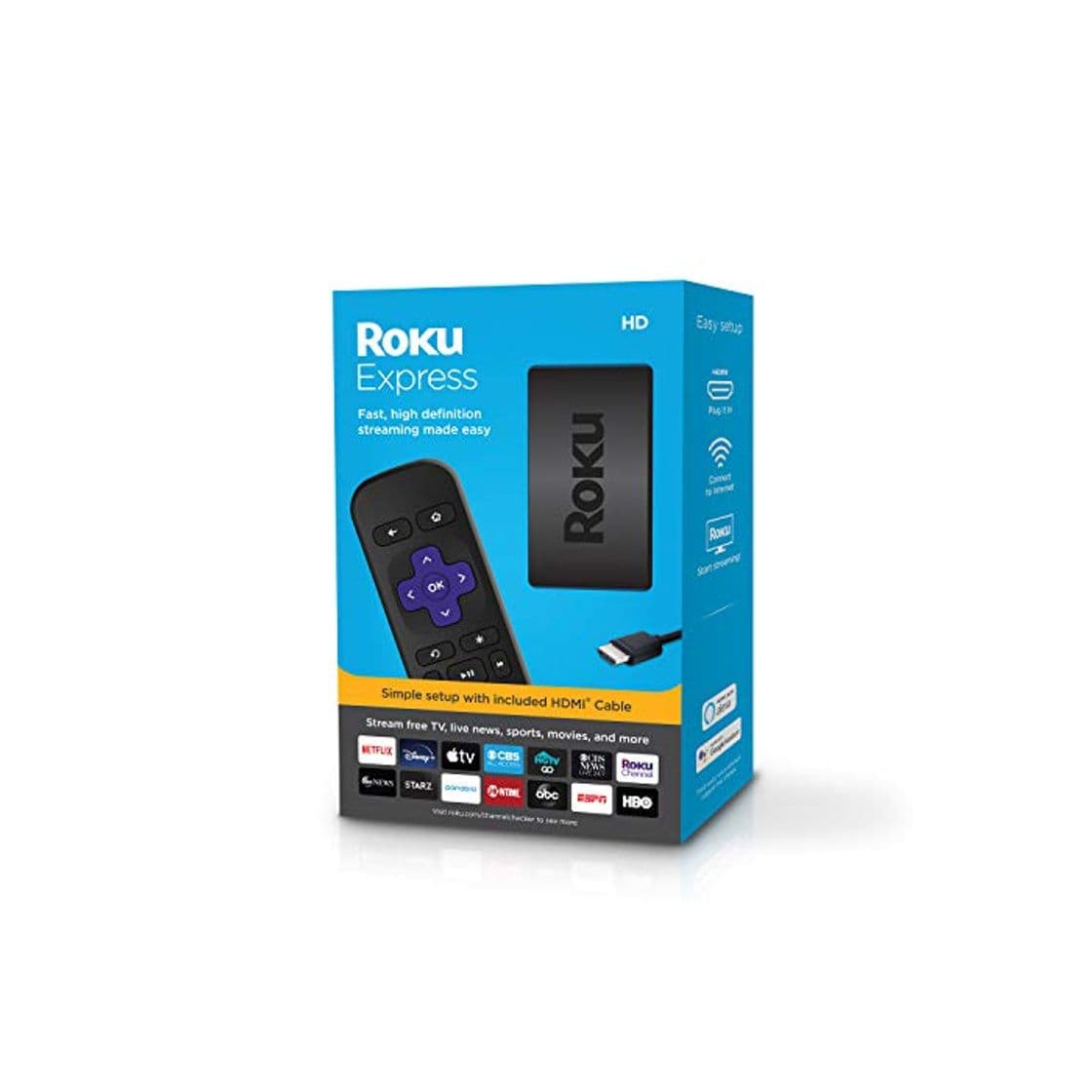 Producto Roku Express HD reproductor multimedia de streaming 2019