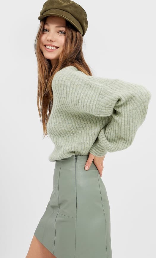 Moda Sweater verde