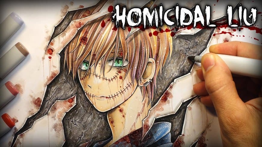 Fashion Homicidal Liu (story + drawing)