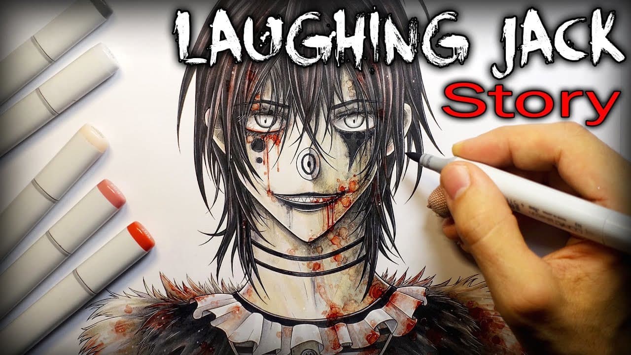 Fashion Laughing Jack (story + drawing) 