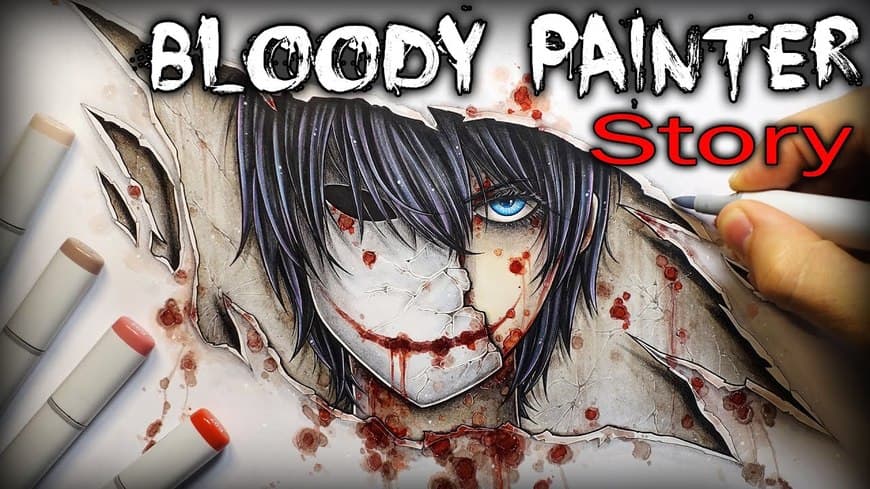 Fashion Bloody Painter (story + drawing)