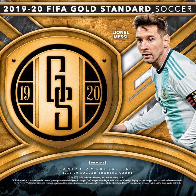 Producto Panini Gold Standard Soccer 2019-2020