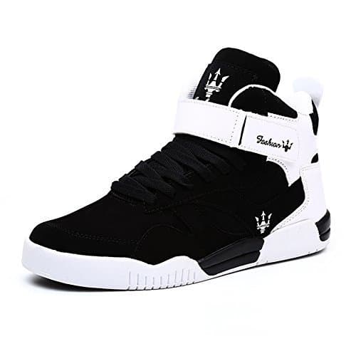 Moda MUOU Zapatos Hombre Sneaker Deportivos Hombres Zapatos Casuales con Cordones Zapatillas Deporte