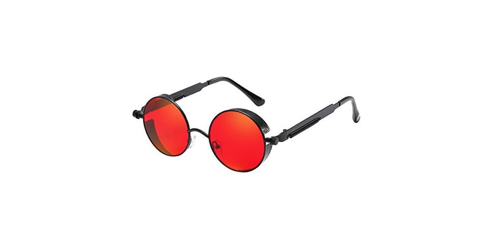 Product BOZEVON Punk Gafas de sol Redondas