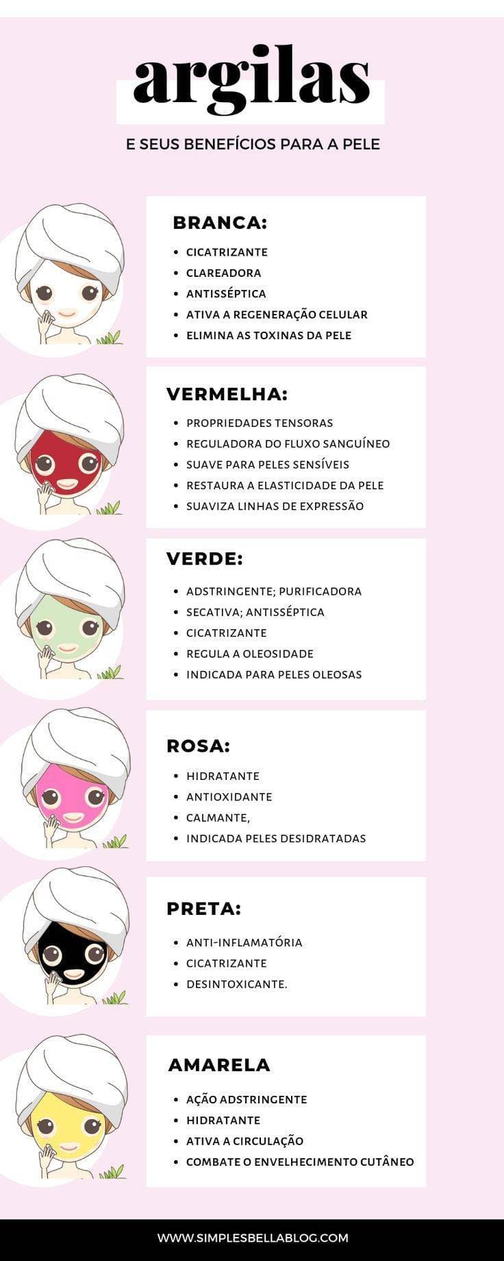 Fashion Argilas e seus benefícios ❤️