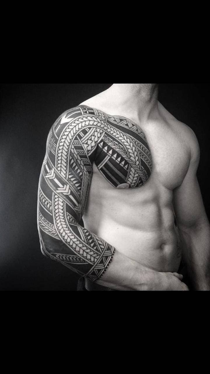 Moda Tatto estilo tribal sul no anti braço 