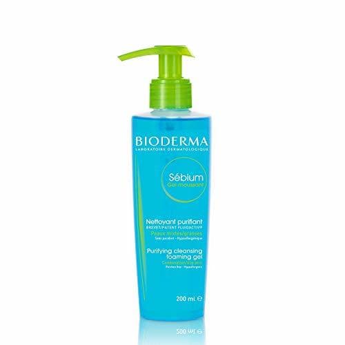 Belleza Bioderma Sebium Gel Moussant Nettoyant Purifiant 200 ml