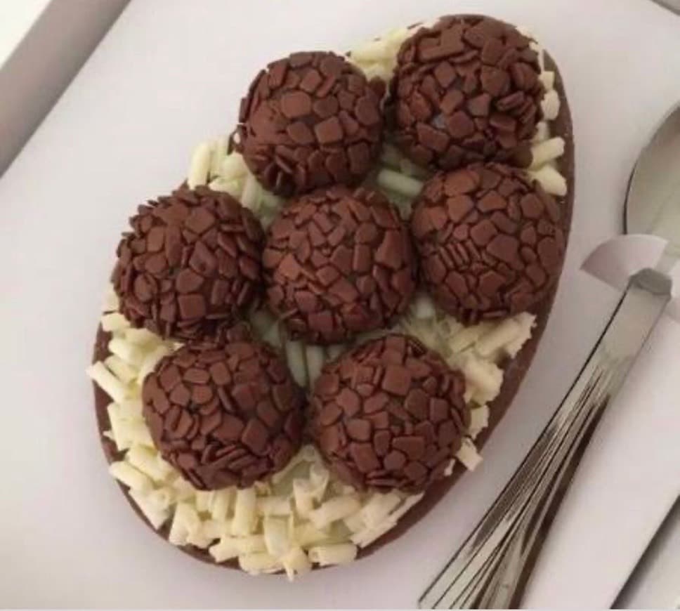 Fashion Ovo de brigadeiro🍫