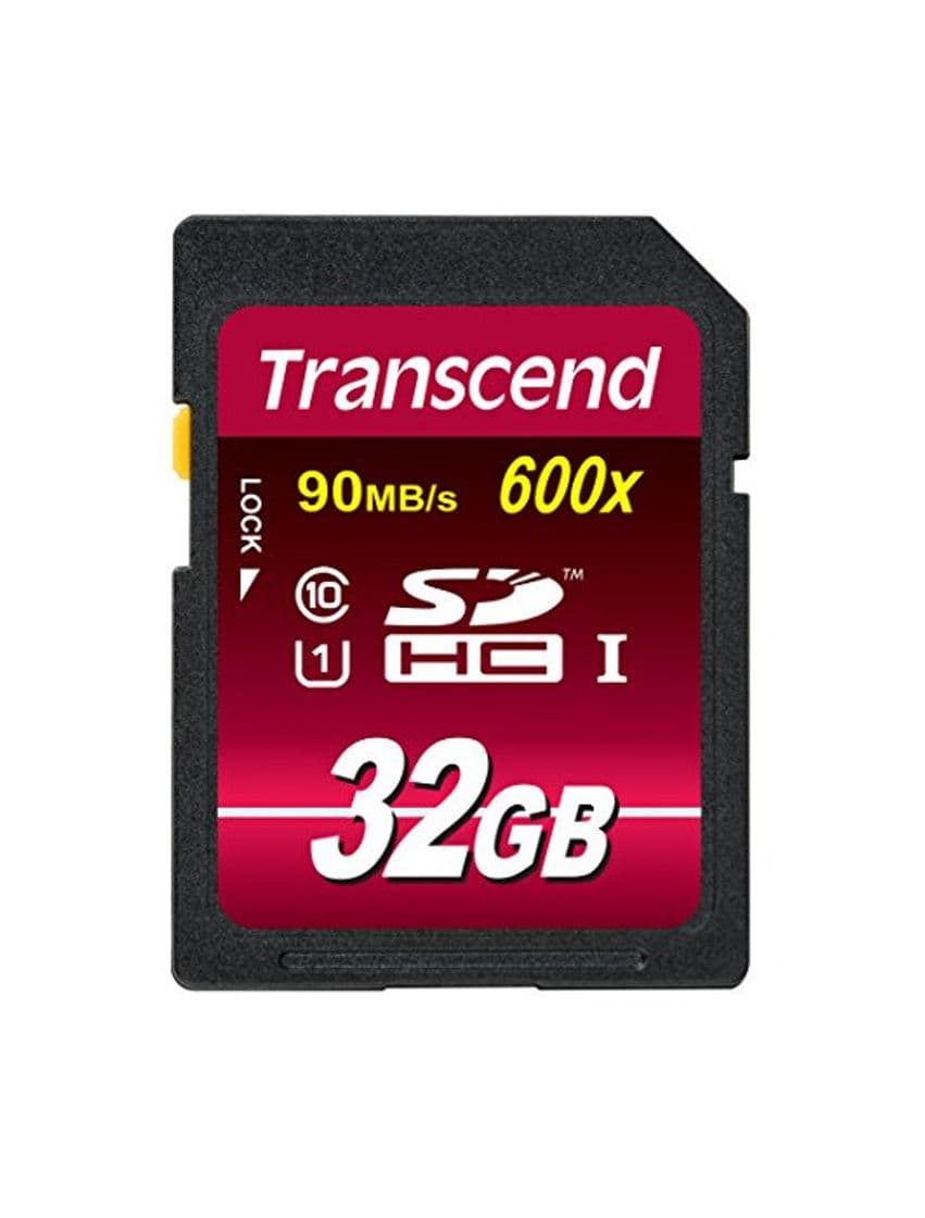 Electronic Transcend SDHC Class 10 UHS-I - Tarjeta  de memoria 32GB SDHC