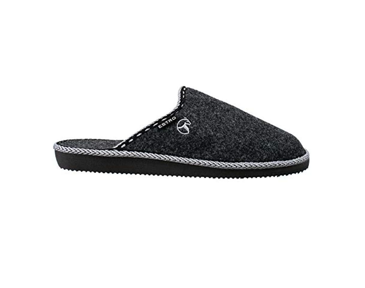 Producto ESTRO Zapatillas De Casa Hombre Zapatillas Fieltro Pantuflas Casa Hombre F14