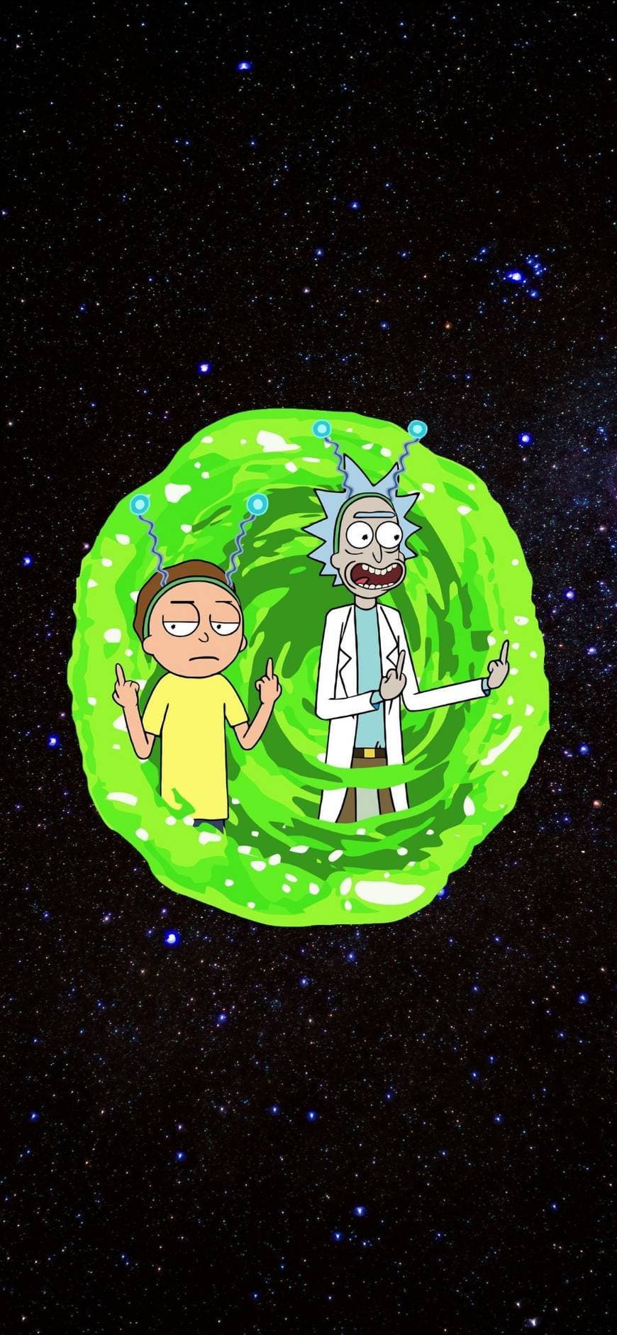 Fashion Wallpaper Rick and Morty 