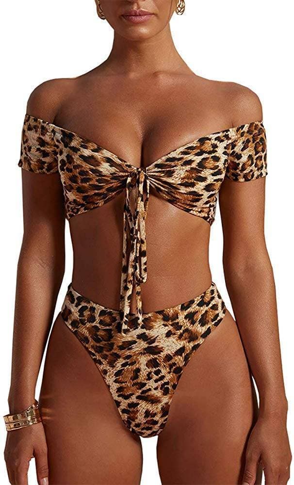 Moda Bikini leopardo 