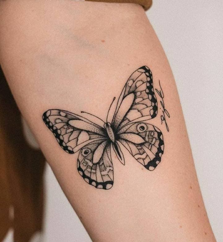 Fashion Tattoo butterfly 