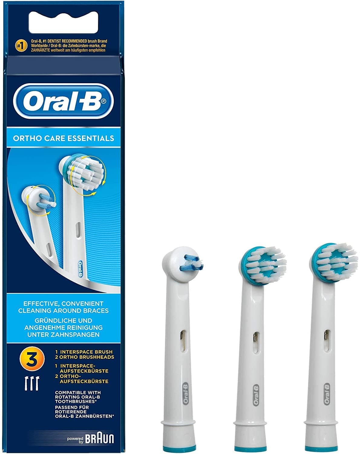 Product Oral B Ortho Care Brush Heads 