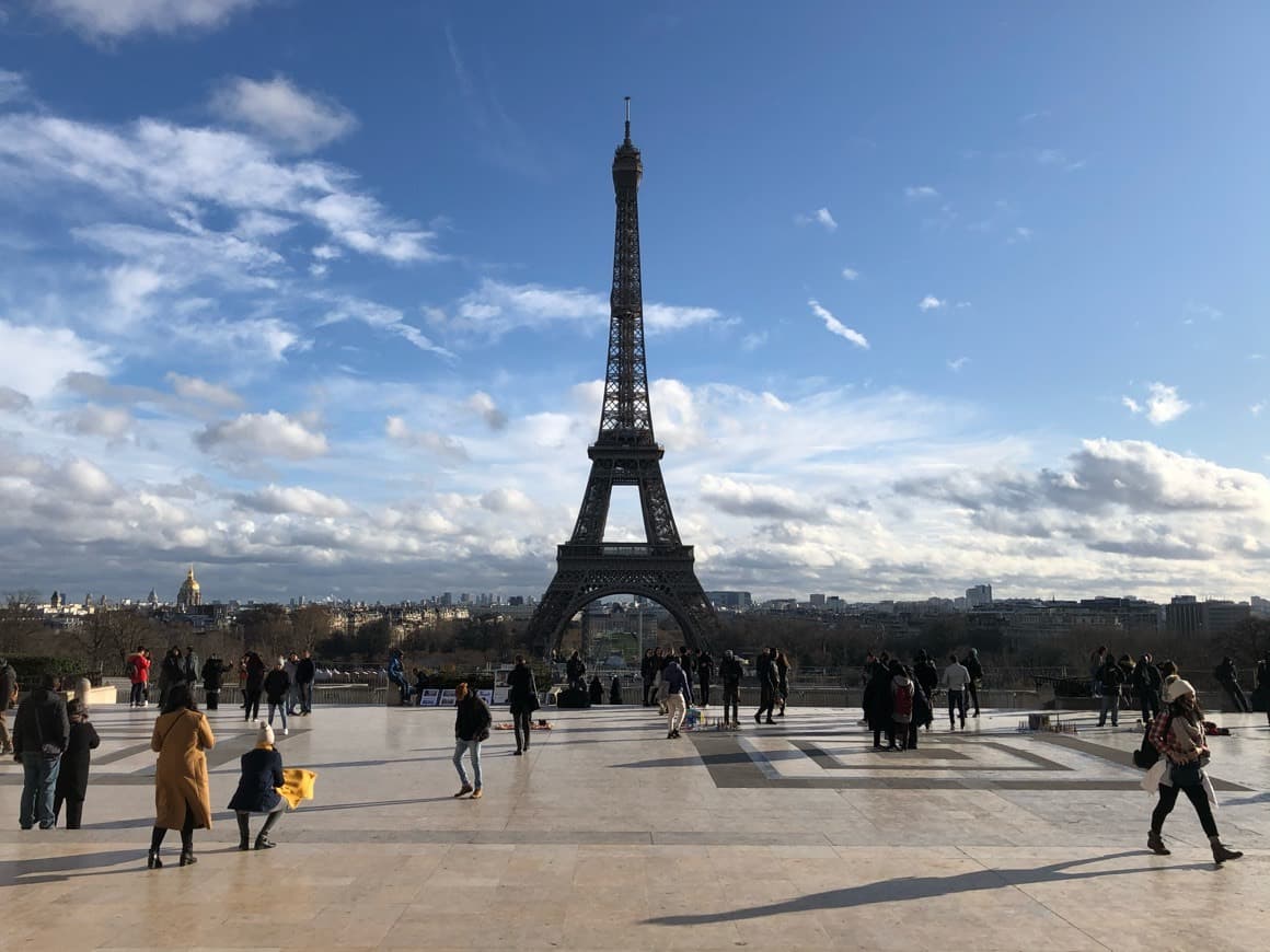 Lugar Le Trocadero et son esplanade (Paris) 