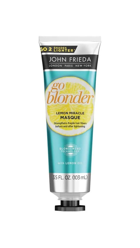 Producto John Frieda Sheer Blonde Go Blonder Lemon Miracle Masque ...